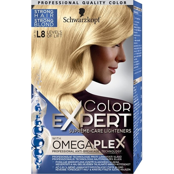 Schwarzkopf Color Expert Hair Lighter L8 Hellen Sie bis zu 8 Farbtöne auf