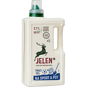 Jelen Waschgel Sport und Schweiß, 30 Wäschen, 1,35 l Jelen Waschgel Sport und Schweiß, 30 Wäschen, 1,35 l