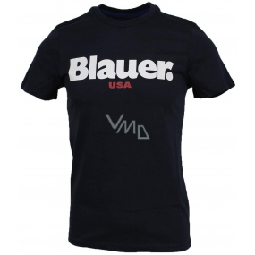 Blauer USA T-Shirt für Herren schwarz Größe L.