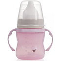 Lovi Retro Training Becher rosa, enthält kein BPA für Kinder ab 6 Monaten 150 ml