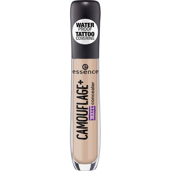 Essence Camouflage + Matt wasserdichter Concealer 40 Medium Fawn 5 ml