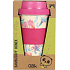 Albi Bambus Reisebecher Aquarell Blumen 450 ml