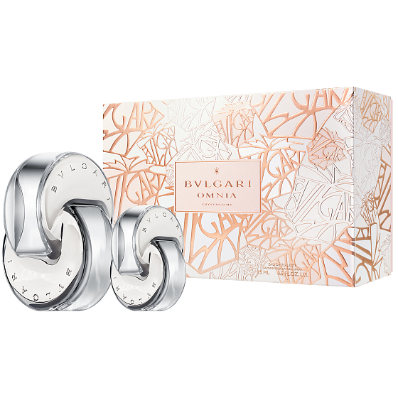 Bvlgari Omnia Kristallines Eau de Toilette für Frauen 65 ml + Eau de Toilette für Frauen 15 ml, Geschenkset