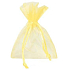 Ditipo Organza Tasche gelb 12 x 17 cm