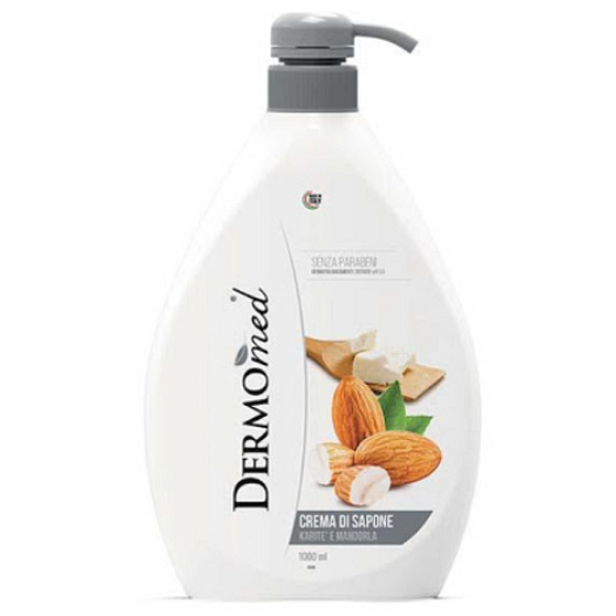 Dermomed Mandeln & Sheabutter Flüssigseifenspender 1 L