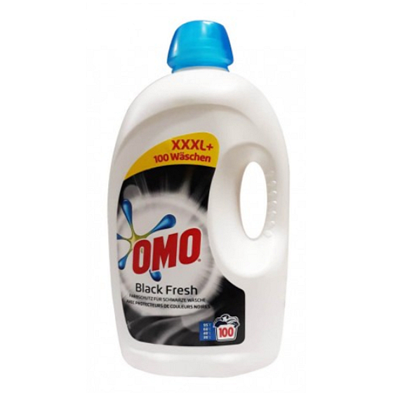 Omo Black Frisches Waschgel, schwarze Wäsche 100 Dosen 5 l