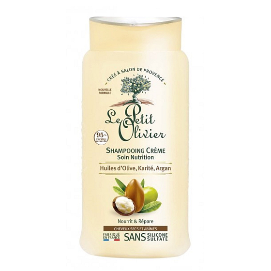 Le Petit Olivier Nährendes Shampoo für trockenes und strapaziertes Haar 250 ml