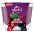 Glade Berry Winter Kiss mit dem Duft von Brombeeren und Preiselbeeren duftende große Kerze im Glas, Brenndauer bis zu 52 Stunden 224 g