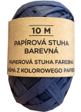 Albi Raffia Naturpapierband Blau 10 m