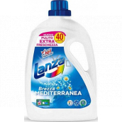 Lanza Brezza Mediterranea - Mediterrane Brise Gel Flüssigwaschmittel für weiße und bunte Wäsche 40 Dosen 2 l