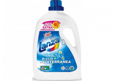 Lanza Brezza Mediterranea - Mediterrane Brise Gel Flüssigwaschmittel für weiße und bunte Wäsche 40 Dosen 2 l