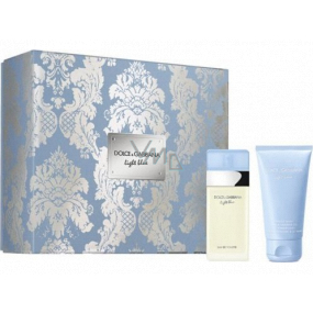 Dolce & Gabbana Light Blue Eau de Toilette für Frauen 25 ml + Duschgel 50 ml, Geschenkset für Frauen