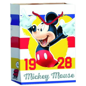 Nekupto Geschenkpapier Tasche 23 x 17,5 x 10 cm Mickey Mouse