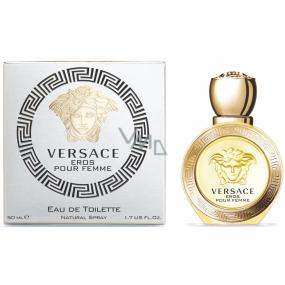 Versace Eros pour Femme Eau de Toilette für Frauen 50 ml