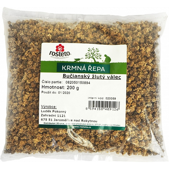 Rosteto Futterrüben Buciansky gelb Zylinder 200 g