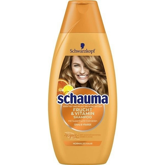 Schauma Frucht & Vitamin Shampoo für normales Haar 400 ml