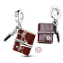 Sterling Silber 925 Tagebuch und Stift, 3in1 Anhänger auf Armband Interessen