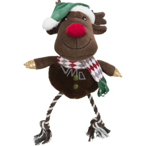 Trixie Xmas Reindeer Weihnachts-Rentier ohne Geräusch Plüsch 49 cm