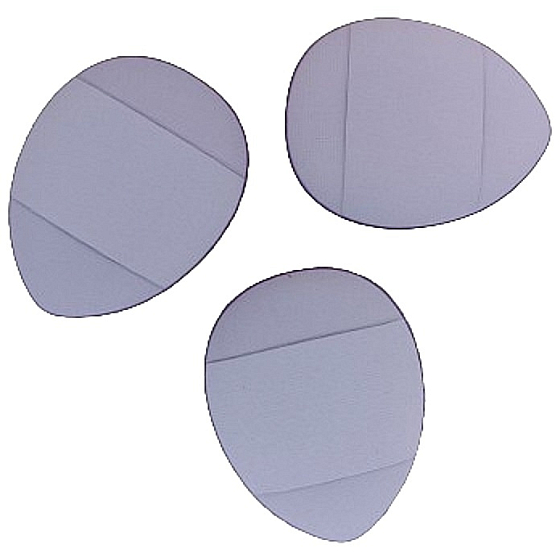 VemDom Mini Make-up-Schwamm 4 cm 3 Stück