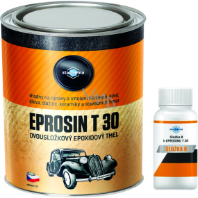 Stachema Eprosin T-30 Epoxidharzspachtel für Karosseriereparaturen + Härter, 900 g