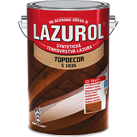 Lazurol Topdecor S1035 dünnschichtige Holzlasur T027 Meranti, 4,5 l