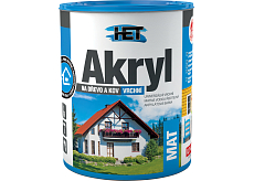 Het Akryl Mat universelle Farbe für Holz und Metall, 0100 weiß, 700 g