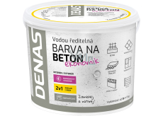 DENAS BETON EKONOMIK barva na beton, 0110 šedý, 5 kg