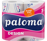 Paloma 3-lagige Papierhandtücher Design & Flexi, 2 Stk., 16 m