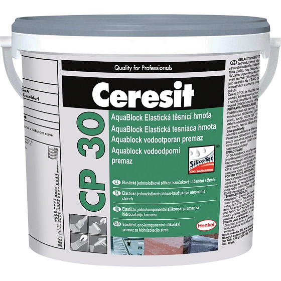 CERESIT CP 30 Aquablock, schwarz 5KG