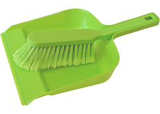 Spokar Color 5215, Set Besen mit Kehrschaufel ohne Gummi-Leiste