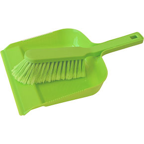 Spokar Color 5215, Set Besen mit Kehrschaufel ohne Gummi-Leiste