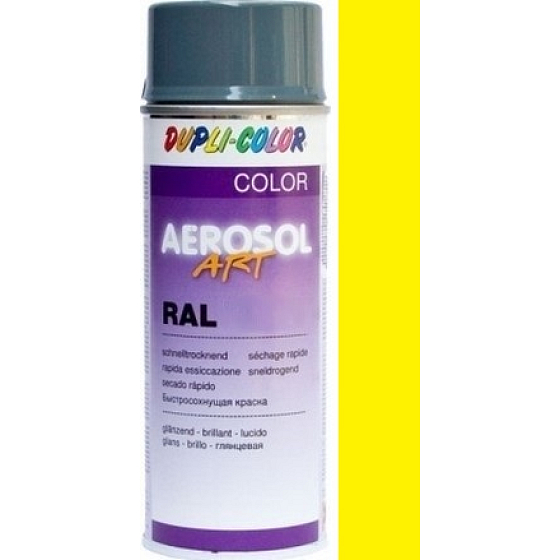 Dupli Color Aerosol Art Sprühfarbe Ral 1021 Sonne. gelb 400 ml