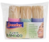 Spontex Zahnstocher Bambus 3 x 110 Stück Box