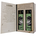 Bohemia Gifts Märchen vom Großvater Duschgel 250 ml + Ölbad 200 ml (mit angenehmem Zitrusduft), Buch-Kosmetikset
