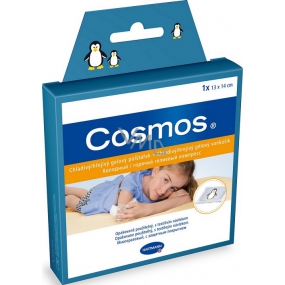 Cosmos Kühl- / Erwärmungsgelkissen mit Textilbezug für Kinder 13x14 cm 1 Stück