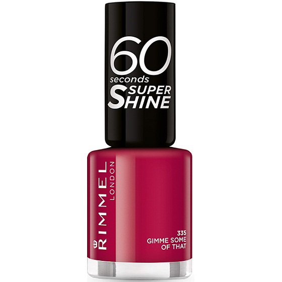 Rimmel London 60 Sekunden Super Shine Nagellack Nagellack 335 Gimme etwas davon 8 ml