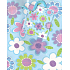 Nekupto Geschenk Papiertüte 14 x 11 x 6,5 cm Blumen, 1040 40 BS