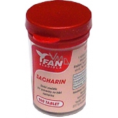 Fan Sacharin Süßstoff 160 Tabletten in 10 g Dose