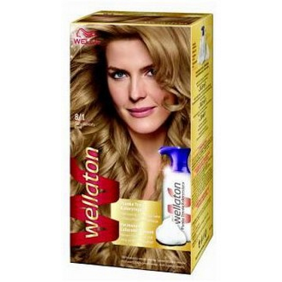 Wella Wellaton Haarfarbe Mousse 8/1 Hell Aschblond