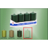 Lima Candle Metall Menthol Zylinder 40 x 70 mm 4 Stück