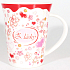 Nekupto Gift Center Becher aus Liebe 11 x 9 x 6,2 cm