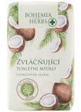 Bohemia Gifts Kokos-Toilettenseife mit Kokosöl und Glycerin 100 g