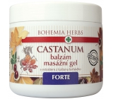 Böhmen Geschenke Castanum Rosskastanienextrakt Forte extra starkes Balsam Massagegel 600 ml