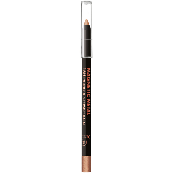 Dermacol Metallic Eyeliner Magnetischer Metallic Eyeliner mit Bleistift 02 Bronze 2 g