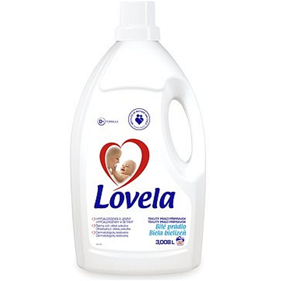 Lovela White Leinen Hypoallergenes Flüssigwaschmittel 32 Dosen 3.008 l