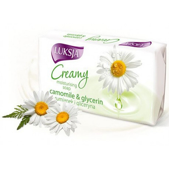 Luksja Creamy Camomile & Glycerin Toilettenseife 90 g