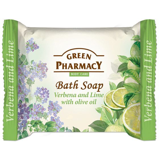 Grüne Apotheke Verbena, Limette und Olivenöl Toilettenseife 100 g