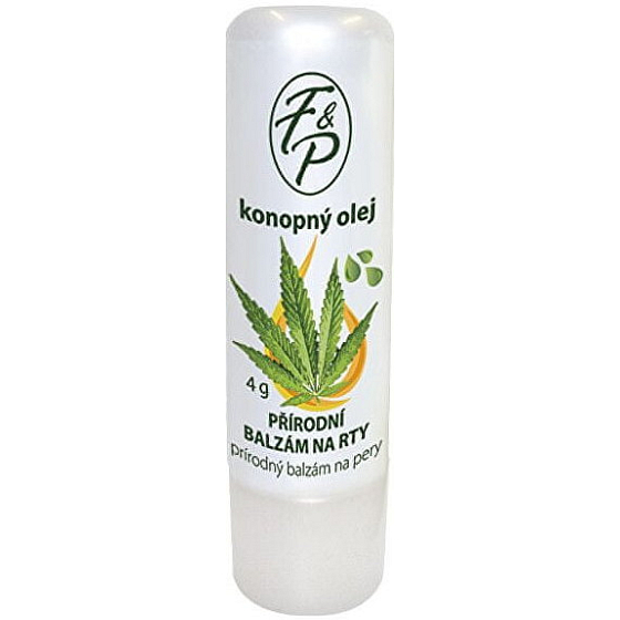 F & P Hanf natürlicher Lippenbalsam 4 g