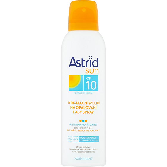 Astrid Sun Easy OF10 feuchtigkeitsspendendes Sonnenschutzspray 150 ml