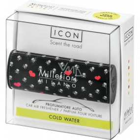 Millefiori Milano Icon Kaltes Wasser - Kaltwasser Autoduft Cuori & Fiori riecht bis zu 2 Monate 47 g Millefiori Milano Icon Kaltes Wasser - Kaltwasser Autoduft Cuori & Fiori riecht bis zu 2 Monate 47 g